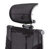 Metta Yoga Ergonomik Koltuk | Bel Destekli, Tekerlekli, Krom Ayaklı, Fileli Yönetici Koltuğu -D5.50.15.13A thumbnail 7