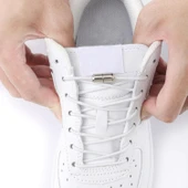 SRTfootcare Metal Vidalı Kilitli Akıllı Elastik Outdoor Ayakkabı Bağcığı Yuvarlak 100cm 1 Çift thumbnail 7