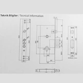 YUMA MONOBLOK KİLİT KASASI ALT (BARELSİZ) - 4