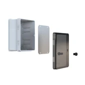 250x300x145 Şeffaf Kapaklı Taban Saclı Pano - 5