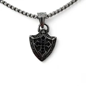 Çelik Koruyucu Haç Kolye thumbnail 4