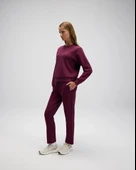 Ellesse EF553-BRD Kadın Bordo Sweat thumbnail 7