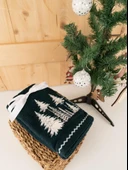 Pamuklu 2'li Şirin & Modern Nakışlı Hediyelik Havlu Seti Baveno thumbnail 5