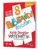 Becerikli Asistan 8. Sınıf Matematik Aylık Dergiler Seti - 1