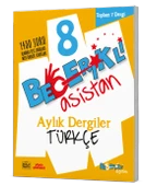 Becerikli Asistan 8. Sınıf Türkçe Aylık Dergiler Seti - 1