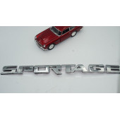 Kia Sportage 2011 2016 Modeller Bagaj Krom ABS 3M 3D Yazı Logo Amblem - 2