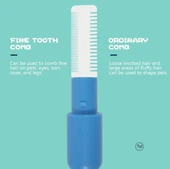 Çok Fonksiyonlu Evcil Hayvan Tüy Temizleyici Fırça thumbnail 5
