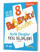 Becerikli Asistan 8. Sınıf Fen Bilimleri Aylık Dergiler Seti - 1