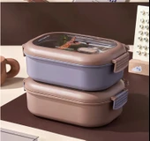 Bölmeli Paslanmaz Çelik Yemek Kutusu - 1