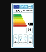 TEKA DH4 ISLA 980 SS INOX 90 CM ADA TİPİ DAVLUMBAZ - 2