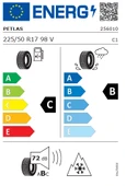Petlas 225/50 R17 98V Reinf. Snowmaster 2 Sport Kış Lastiği 2025 Üretim thumbnail 3