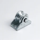 Muhafazalı Metal Ray Makara 30 mm Sürgülü Kapı Raylı Sistem Dayanıklı Galvanizli Tekerlek Mekanizma thumbnail 6