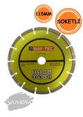 Wuvera 115 mm Elmas Kesici Disk – Beton, Mermer, Granit ve Taş Kesimi İçin Dayanıklı Kesme Taşı thumbnail 6