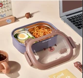 Bölmeli Paslanmaz Çelik Yemek Kutusu - 3