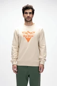 BAD BEAR MOUNTAIN CREWNECK / BEIGE ERKEK SWEATSHİRT thumbnail 1