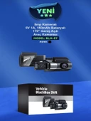 WiFi 1080P Arac Içi Kamera 5MP 170 Derece Aci Araba Kamerasi GSensor Dongu Kayit 150mAh Batarya - 7