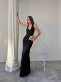 kADIn MAXİ HALTER ELBİSE - 2