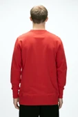 BAD BEAR CORNER CREWNECK / CRIMSON RED ERKEK SWEATSHİRT KIRMIZI thumbnail 3