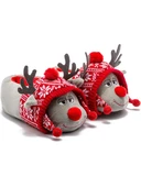 TWIGY TW ANNA GRİ KADIN HAYVANLI PANDUF 36/41 - 1