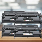 Canon  719H / CRG-719H 4'lü Avantaj Paket LBP-6300 / LBP-6310 / LBP-6650 / LBP-6670 / MF-5840 / MF-5880 / MF-5940 / MF-5980 Muadil Toner - 1