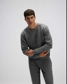 Ellesse EM556-ANT Erkek Antrasit Sweat - 3