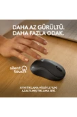 Logitech M240 Sessiz Kompakt Kablosuz Bluetooth Mouse - Siyah - 3