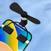 Alfalink  AFN-10 Telefon Mini Üç Girişli Usb Fan - 4