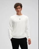 Ellesse EM556-OF Erkek Beyaz Sweat - 5