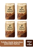 Tchibo Gold Selection Çekirdek Kahve 500 gr x 4 Adet - 1
