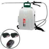 Klpro KLBP18-20 18V/2.0Ah 12 Litre Çift Akülü Şarjlı İlaçlama Pompası Sırt Tipi thumbnail 1