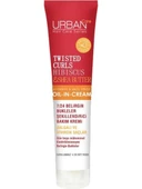 Urban Care Urban Twisted Curls Hibiscus & Shea Butter 7/24 Belirgin Bukleler Dalgalı ve Kıvırcık Saçlar için Bakım Kremi175ML - 1