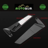 CFMOTO 300NK Naked Kanat Ayna Büyük Boy M01025 thumbnail 3