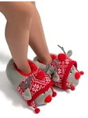 TWIGY TW ANNA GRİ KADIN HAYVANLI PANDUF 36/41 - 3