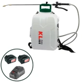 Klpro KLBP18-50 18V/5.0Ah 12 Litre Çift Akülü Şarjlı İlaçlama Pompası Sırt Tipi thumbnail 1