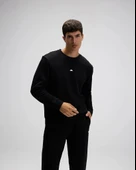 Ellesse EM556-BK Erkek Siyah Sweat - 4