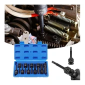 1/2" Torx Bits Lokma Seti 9 Parça T20 T25 T30 T40 T45 T50 T55 T60 T70 CR-MO Uzunluk:78 mm Tork thumbnail 6