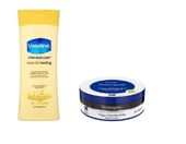 Vaseline Losyon + Neutrogena Nemlendirici Krem | Kuru Ciltler İçin Yoğun Nem Seti (400 ml + 200 ml) - 1