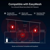 <![CDATA[MERCUSYS MR25BE BE3600 WIFI7 DUAL BAND EV OFİS TİP ROUTER]]> thumbnail 7