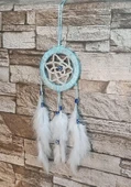 Düş Kapanı Araba Dikiz Ayna Duvar Süsü Hand Made Dreamcatcher Rüya Kapanı - 2