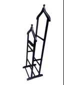 Dilsiz Uşak 2 Li 90533 Model Parlak Lake Siyah EL Yapımı - 2