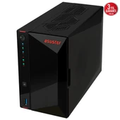 <![CDATA[ASUSTOR AS5402T-16GB CELERON N5105-16GB RAM-2-diskli Nas Sunucu (Disksiz)]]> - 6