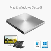 <![CDATA[Asus Zendrive-U5s Sdrw-08U5s-U Harici İnce Dvd Yazıcı  M-Disc Destekli  Metal Kasa]]> - 7