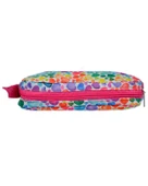 Temel Renkli Kalpler Tek Gözlü Kalem Çantası thumbnail 2