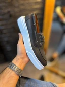 Knack Yüksek Taban Günlük Ayakkabı 700 Siyah (Beyaz Taban) thumbnail 2