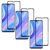 Samsung Galaxy A15 Uyumlu Tam Kaplayan Kalın Parlak 5D Ekran Koruyucu x3 - 1