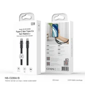 W PD Hızlı Fast Destekli TYPE-C (USB-C) to TYPE-C Dayanıklı Data Şarj   Kablosu Ve Telefon Askısı thumbnail 5
