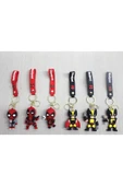 Deadpool Volverine Silikon Anahtarlık | Karakter Figürü Alk4270 | Lisinya - 1