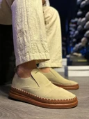 Knack Bağcıksız Mevsimlik Süet Ayakkabı 019 Vizon thumbnail 1