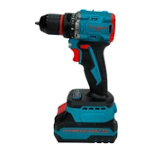 Catpower E1010 Çift Akü Çantalı Kömürsüz Li-ion 20V 2.0Ah Profesyonel Matkap Güçlü Vidalama Seti thumbnail 7