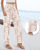 Kadın Desenli Süprem Pantolon - 1